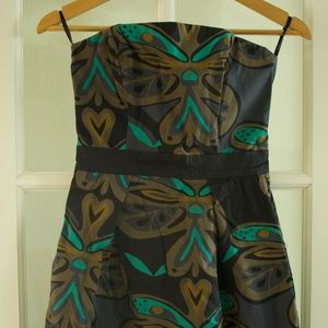 French Connection. Strapless mini dress